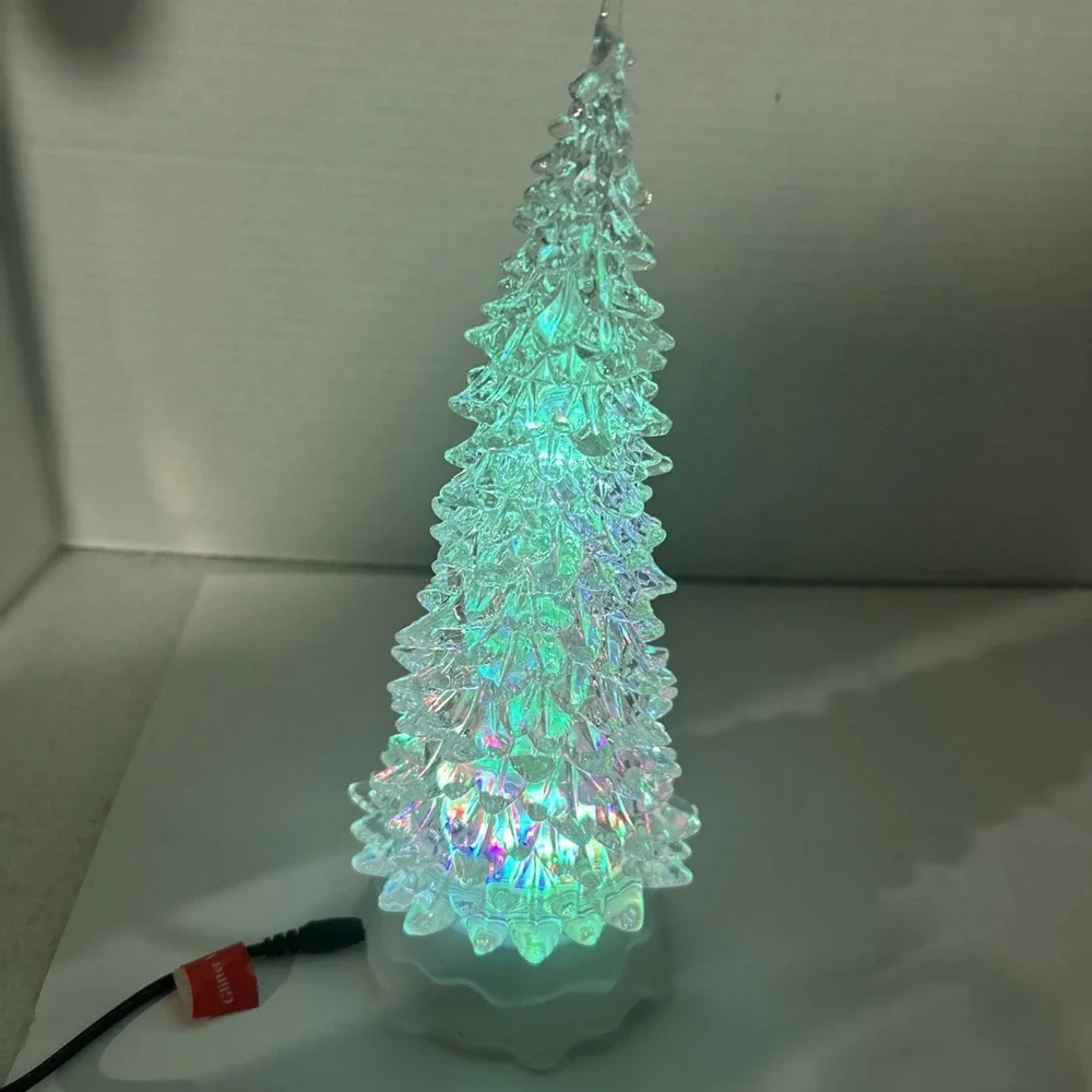Mr Christmas Glitter‎ Light Holiday Music Color Change Tree Plays 30 Songs